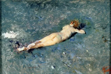 A Nude on the Beach at Portici